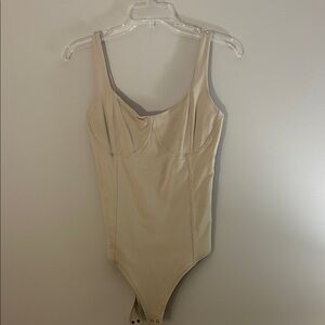 Abercrombie & Fitch Cream Bodysuit